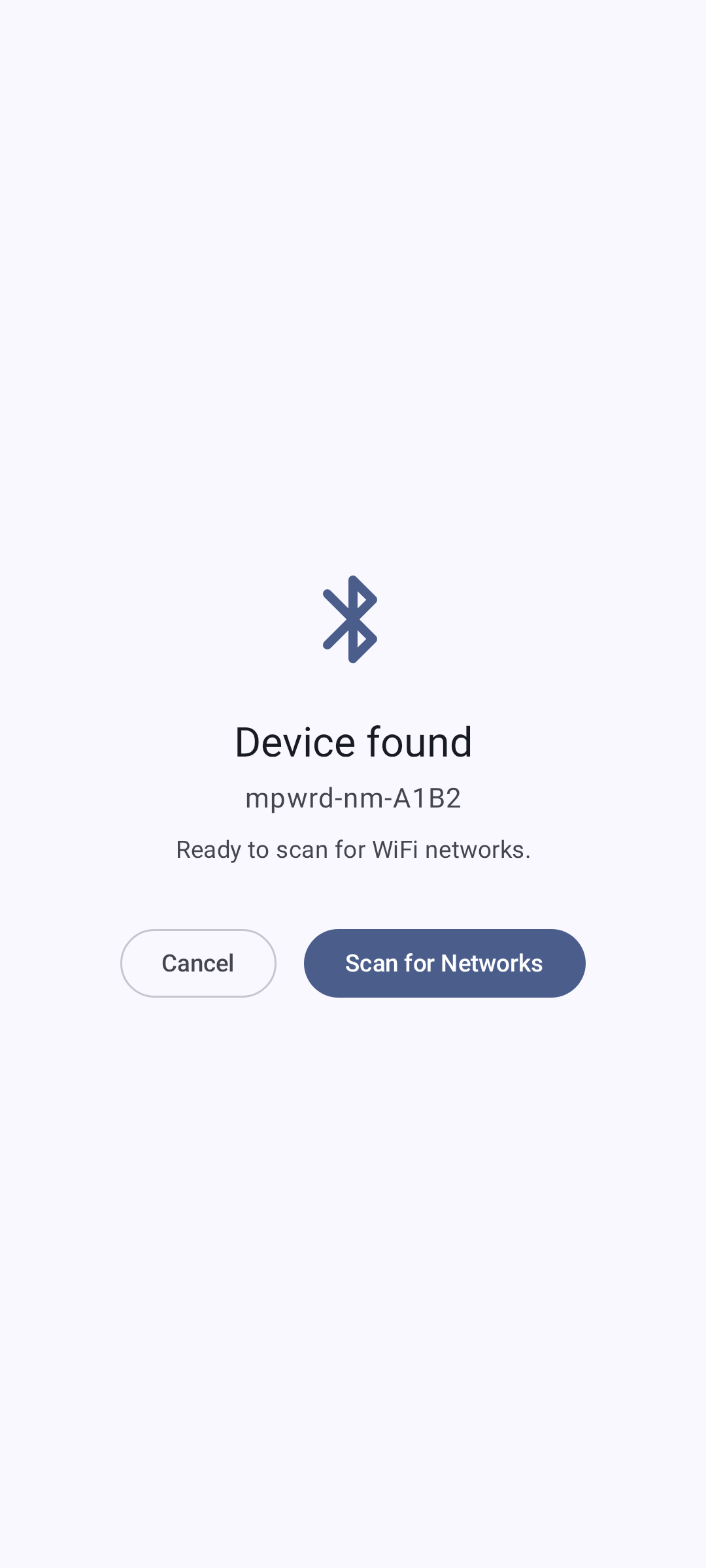 WiFi device found