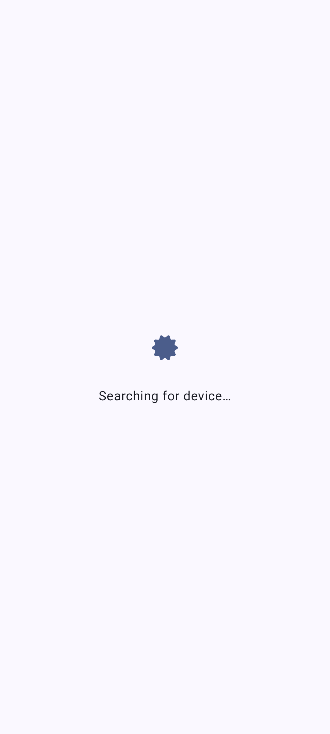 WiFi scanning for devices
