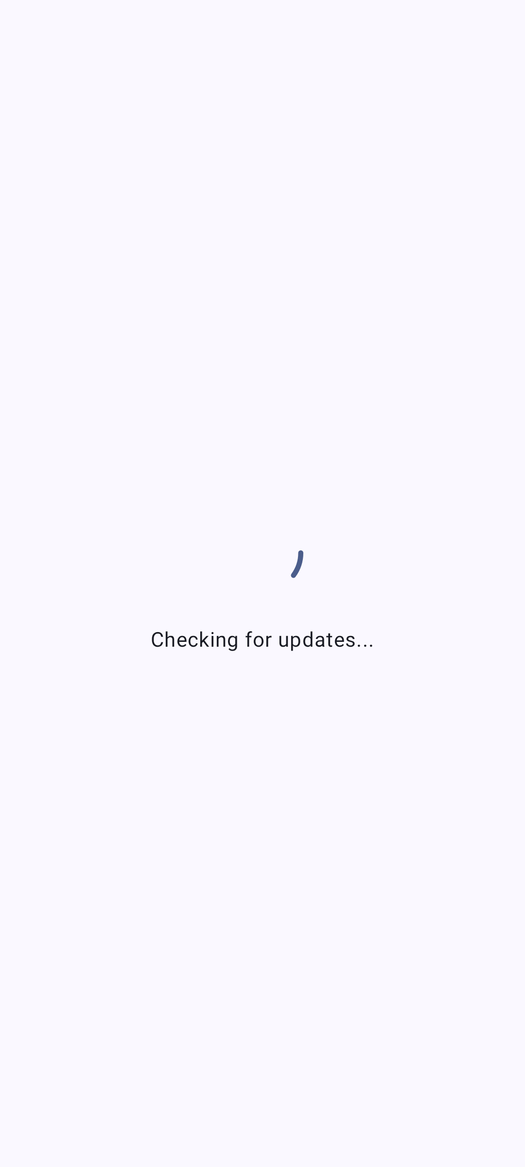 Firmware checking for updates