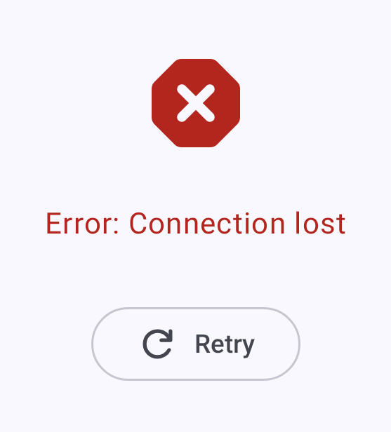 Firmware update error