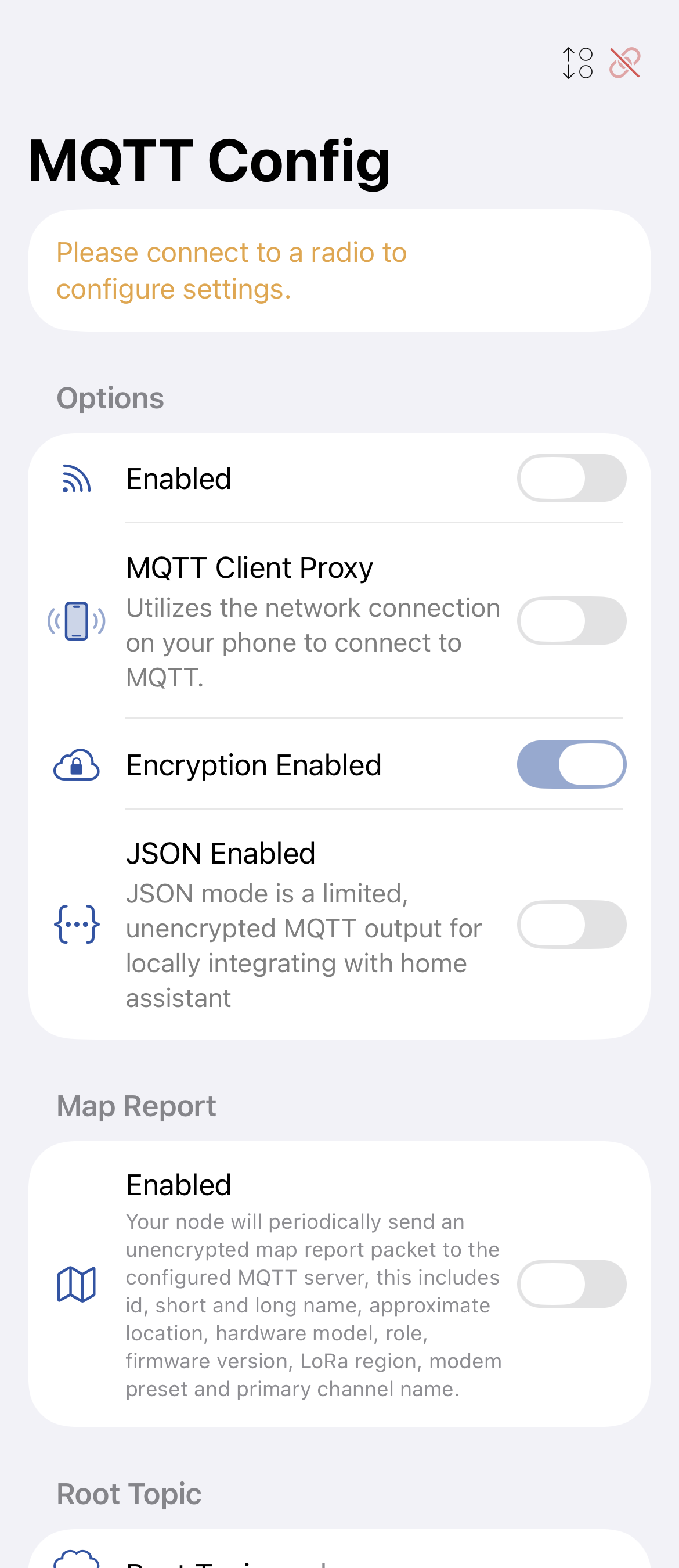 MQTT Config