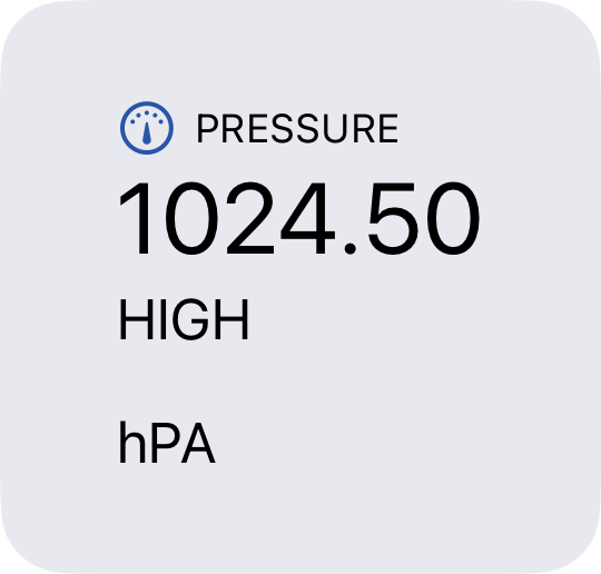 Pressure high