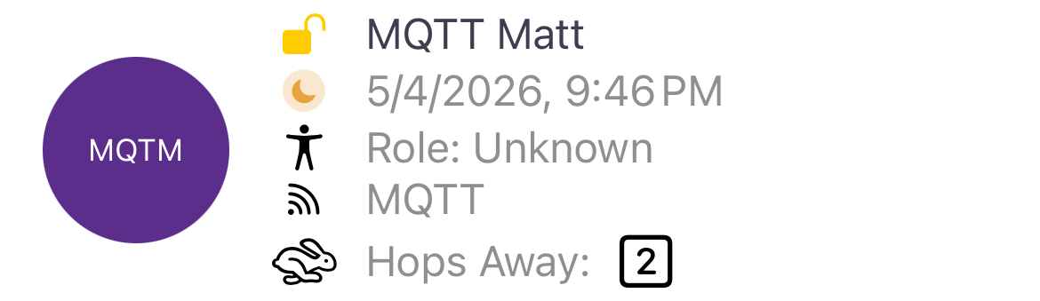 MQTT-bridged node